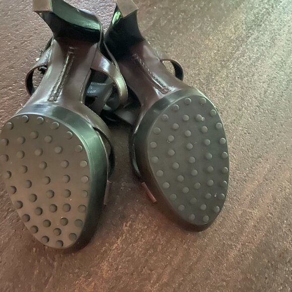 Brown Tods Platform sandals womens size 8.5 - Picture 5 of 5